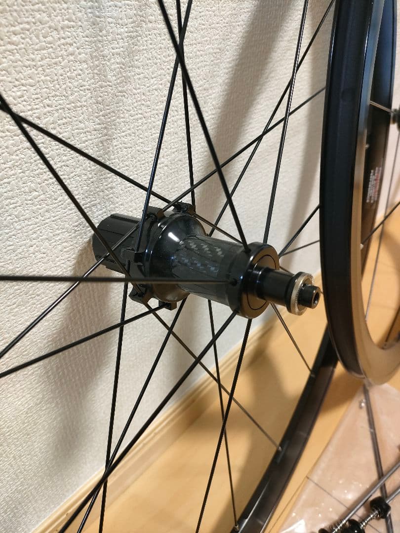 走行500km 美品 700c ロードバイクホイール RUJIXU ディープリム