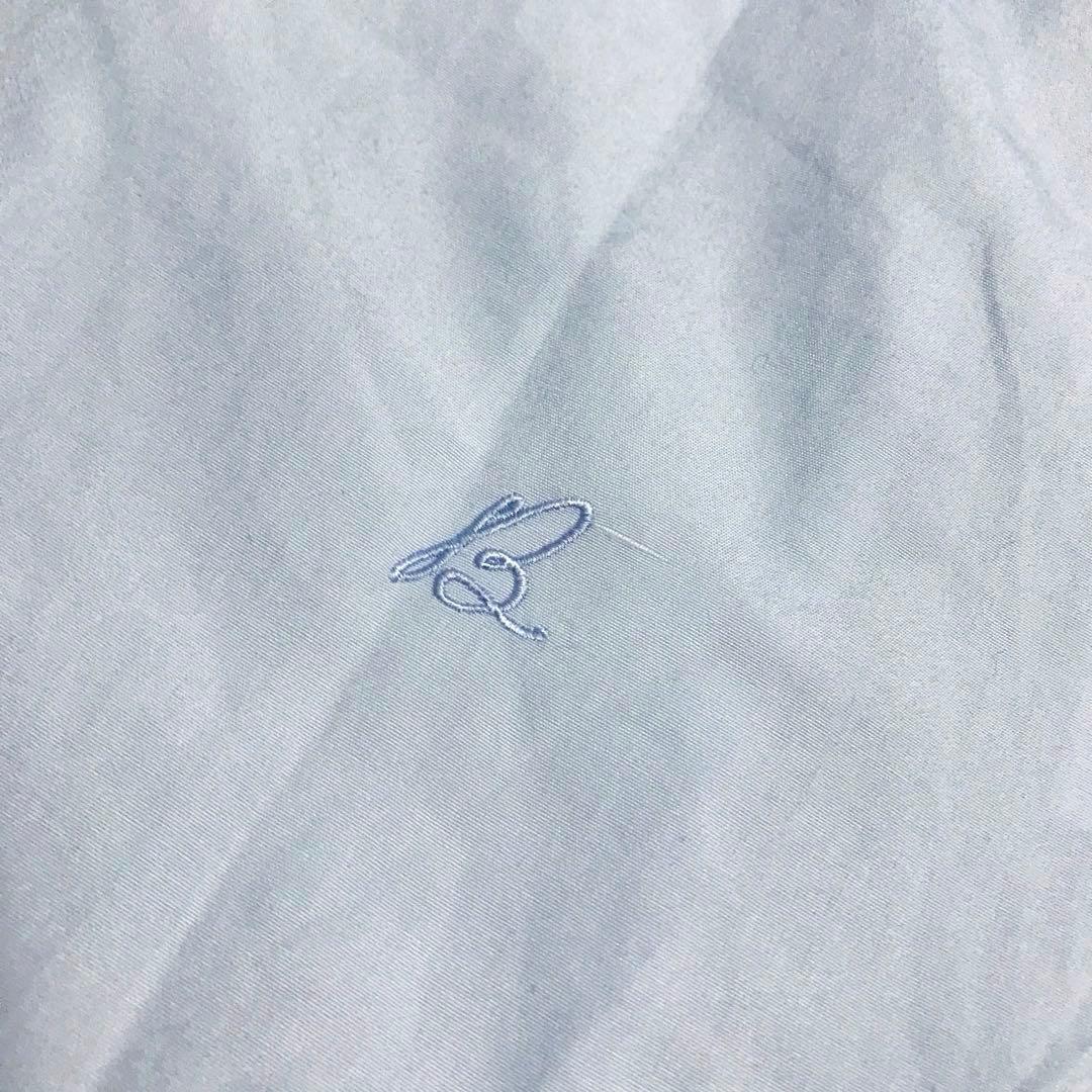 MADISONBLUE ◆マダムシャツ◆人気ライトブルー◆ B刺繍◆コットン◆M