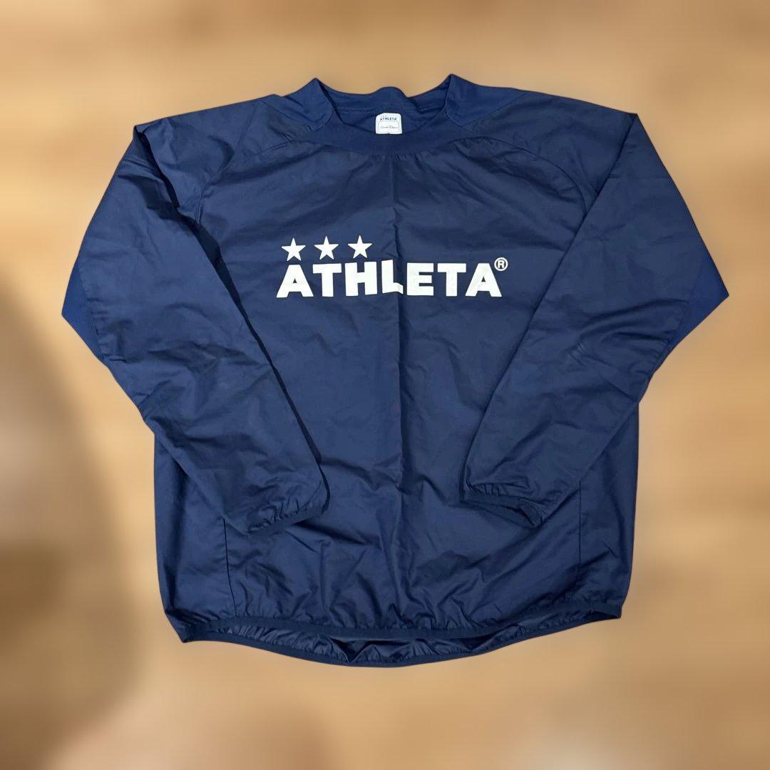 ATHLETA ピステ上下 ネイビー Oサイズ