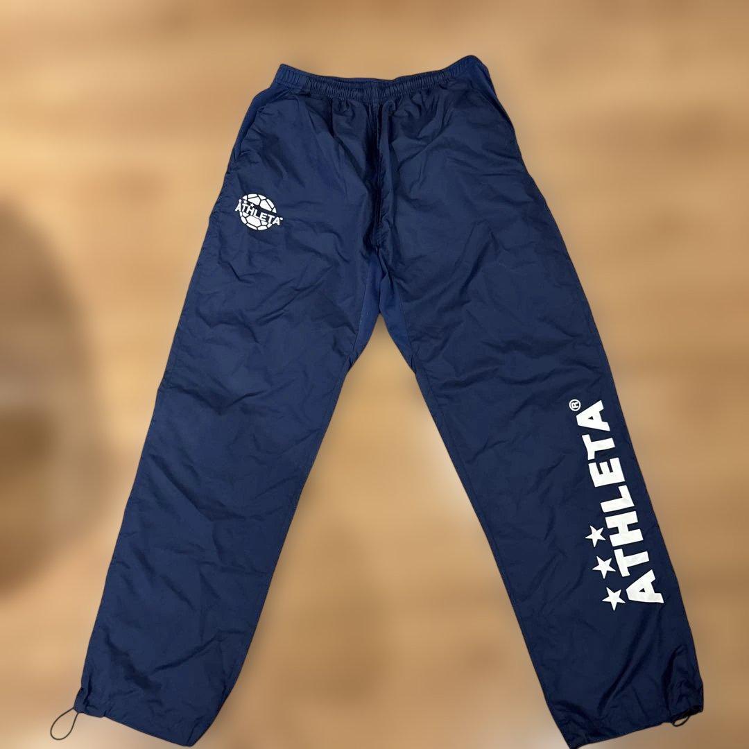 ATHLETA ピステ上下 ネイビー Oサイズ