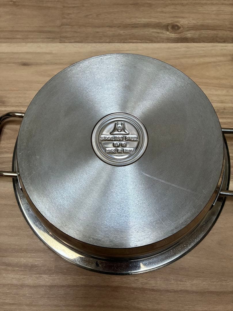 両手鍋 キャセロール　浅鍋 ステンレス製 26cm