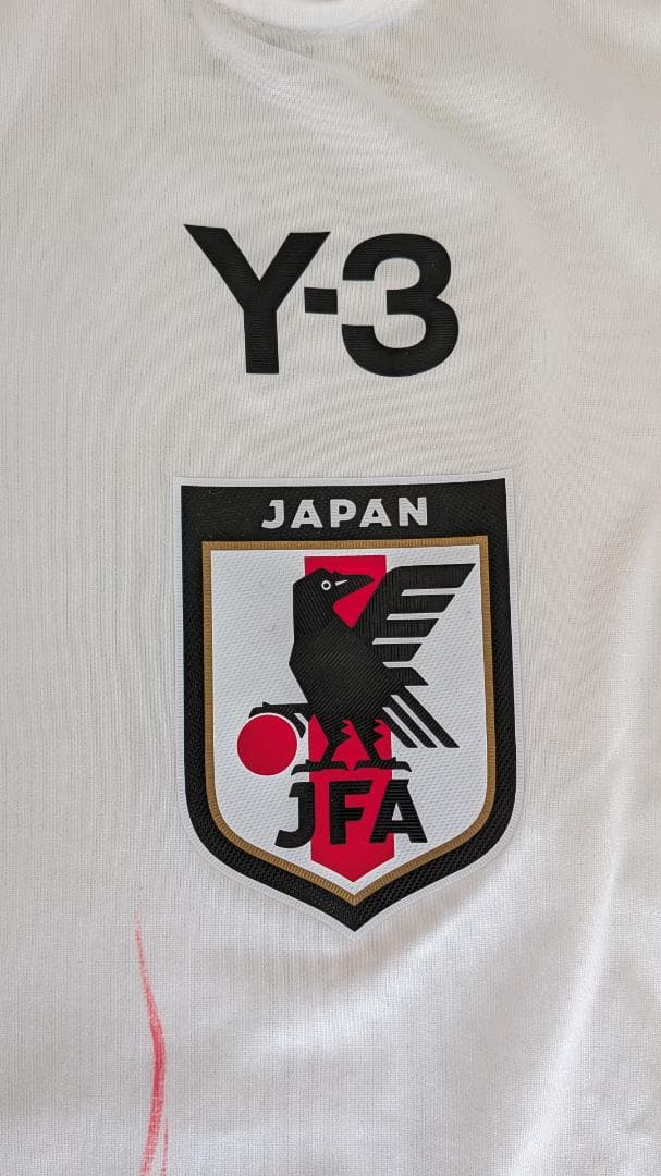 Y-3サッカー日本代表アウェーオーセンティックユニフォーム長袖
