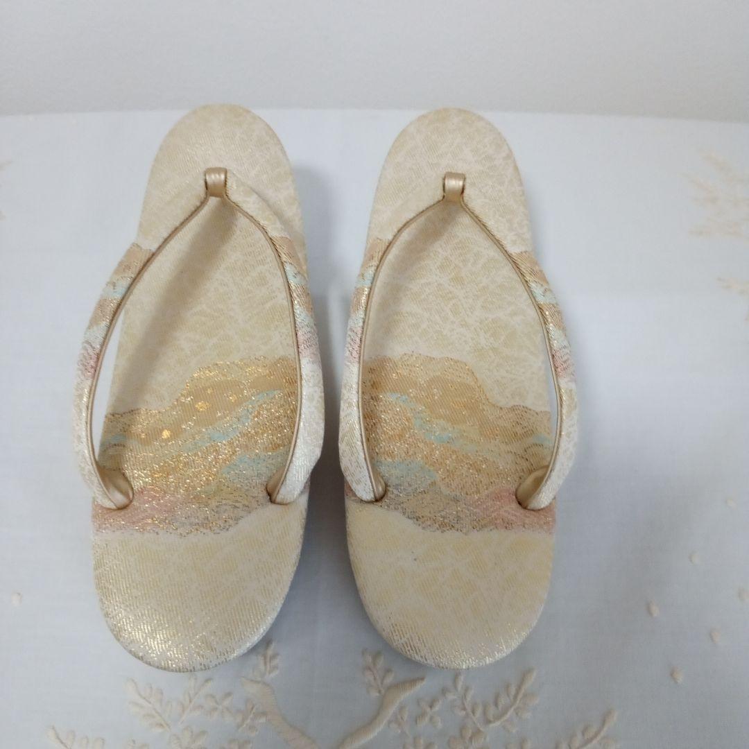 おき宗　礼装用草履　バッグセット　黒留袖　結婚式　七五三　フォーマル