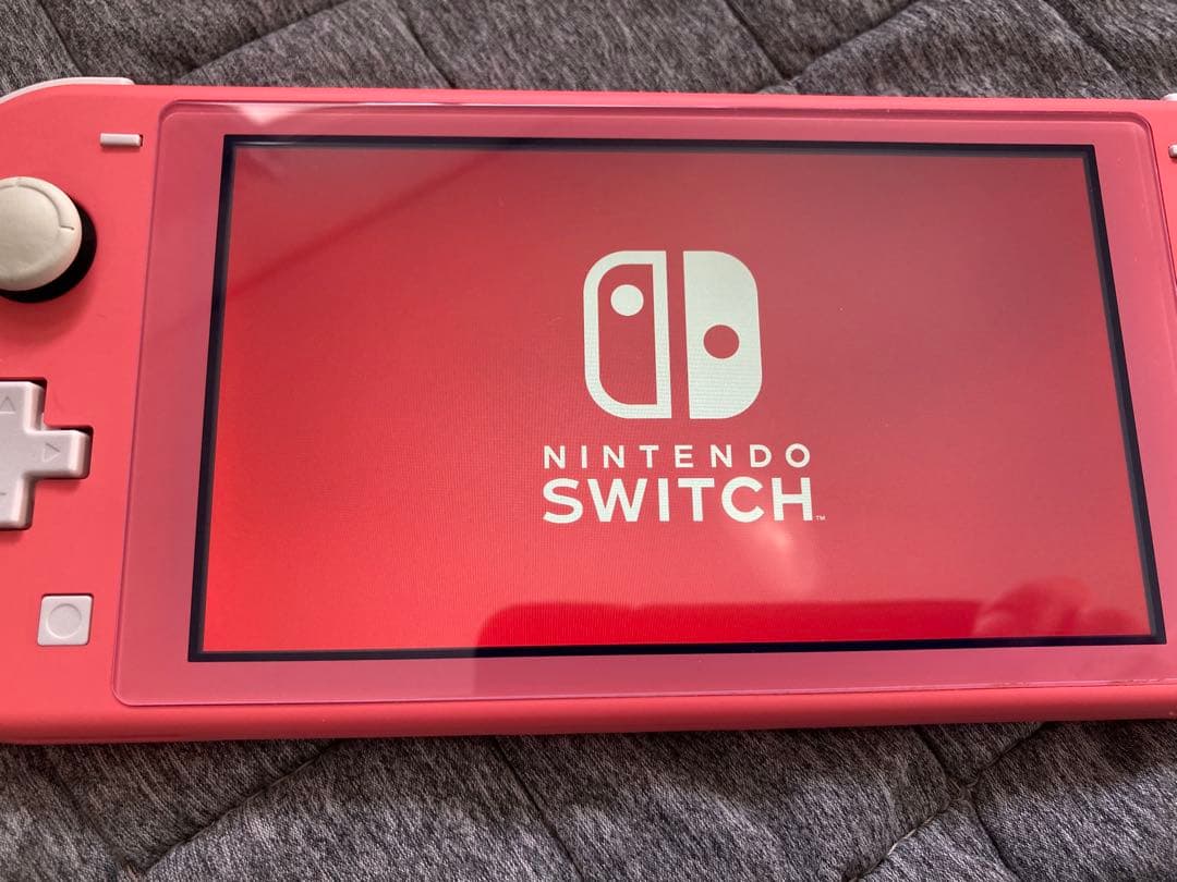 Nintendo Switch Lite コーラルSanDiskマイクロSD付き