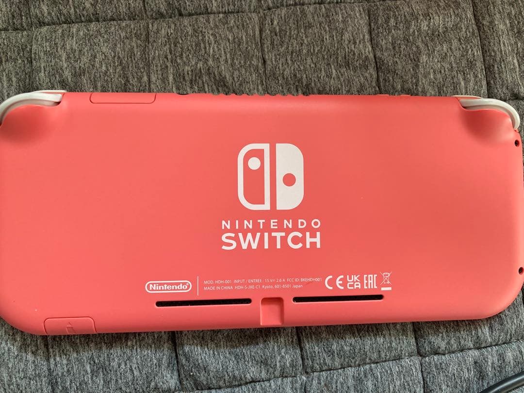 Nintendo Switch Lite コーラルSanDiskマイクロSD付き