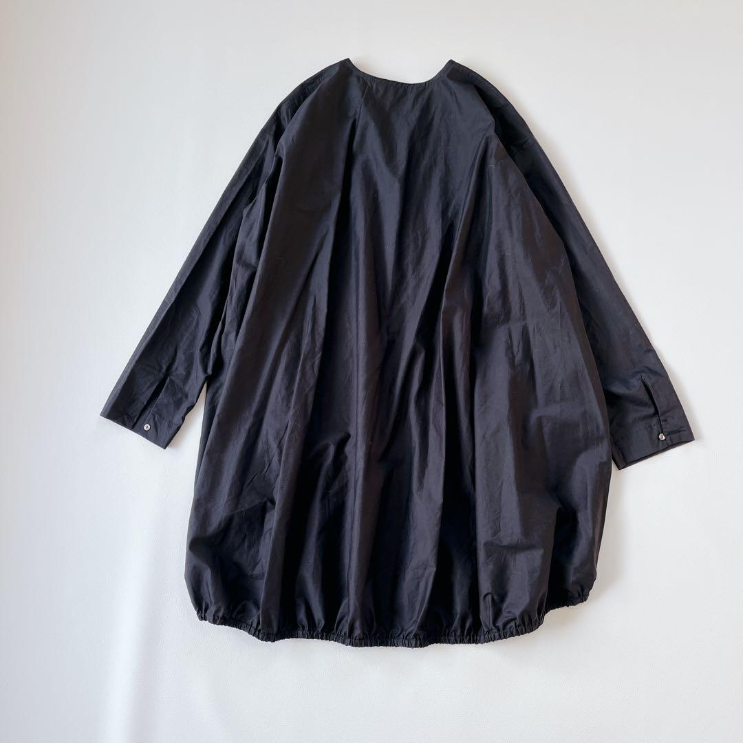 タグ付き✨ミズイロインド　バンドカラー　シャツ ゆったり