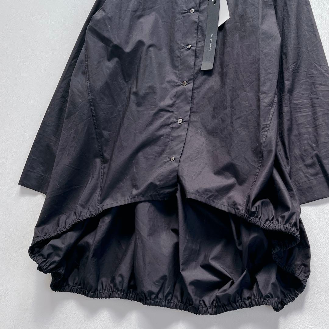 タグ付き✨ミズイロインド　バンドカラー　シャツ ゆったり