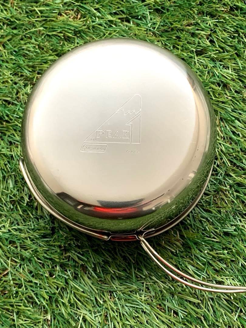 【希少・極美品】コールマン PEAK1 ソロクッカーセット 収納袋・説明書付