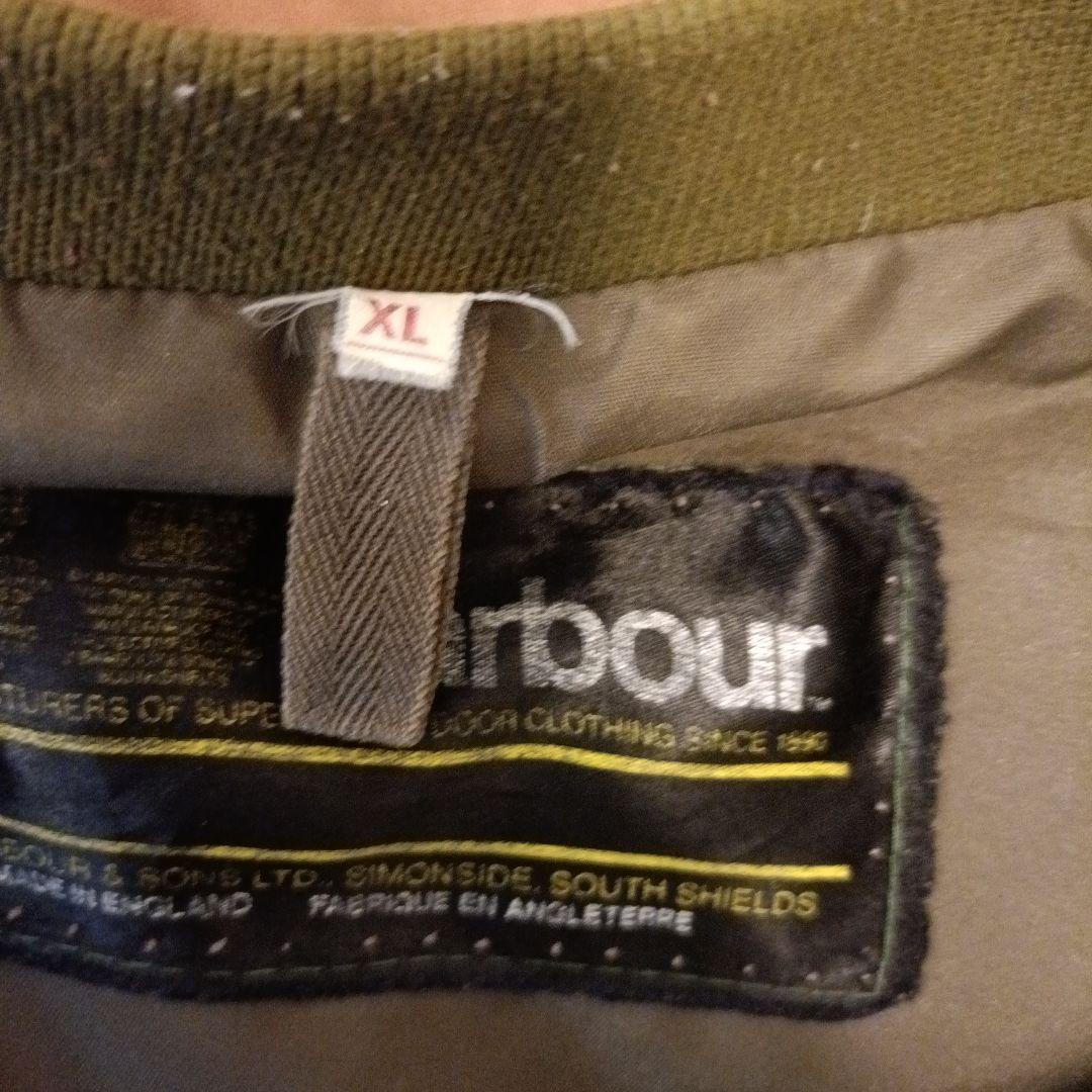 Barbour キルティングベスト オリーブ ヴィンテージ