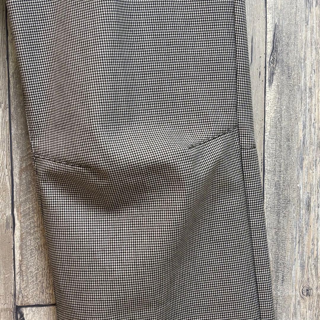 パーリー　PEARLY GATES ゴルフパンツ　千鳥格子　刺繍ロゴ　5