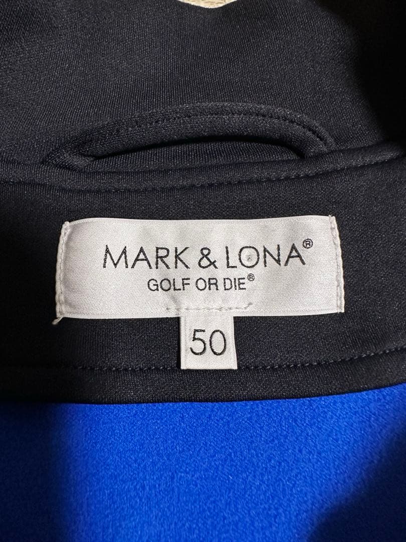 MARK&LONA マークアンドロナ　スカルパッチ　ゴルフジャケット サイズ50