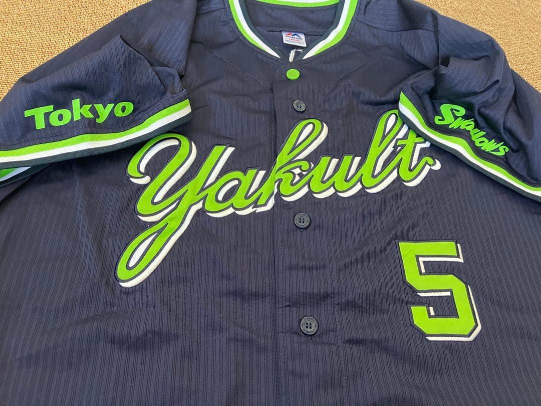 ヤクルトスワローズ　川端慎吾　ビジターユニフォーム Lサイズ