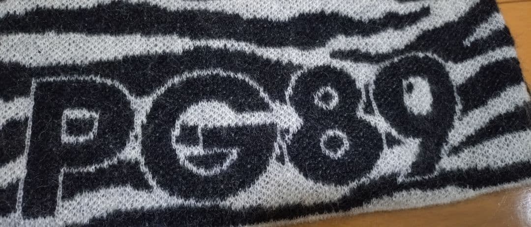 大幅値下げ　新品　パーリーゲイツ　ゼブラ柄モヘアニットセーター