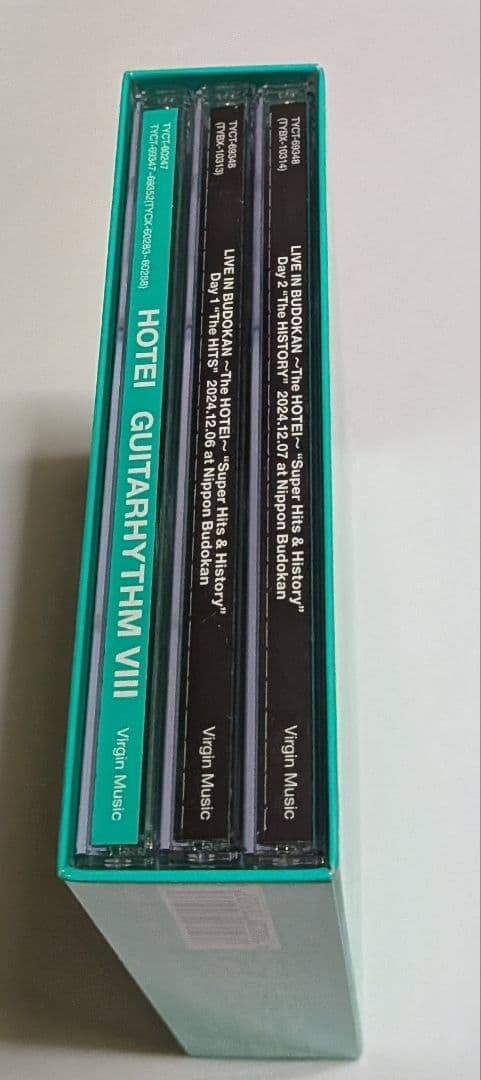 布袋寅泰 GUITARHYTHM VIII DVD付完全限定盤 CD DVD付き