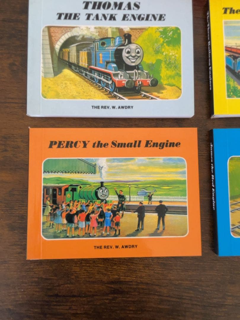 希少品　機関車トーマス　ビンテージ　ミニ絵本　4冊　海外版