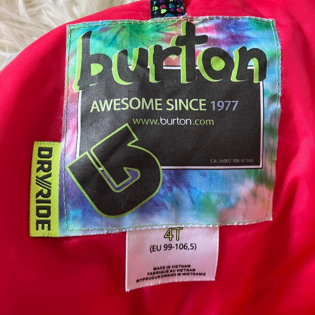 #U3✨BURTON✨スキー スノボ ウェア 上下セット100 キッズ