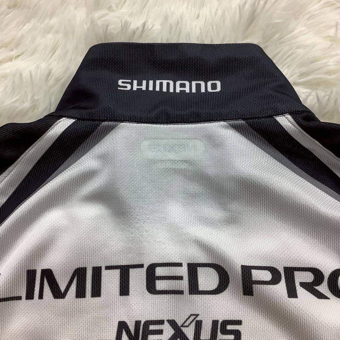 シマノ フィッシング ハーフジップアップシャツ リミテッドプロ LL