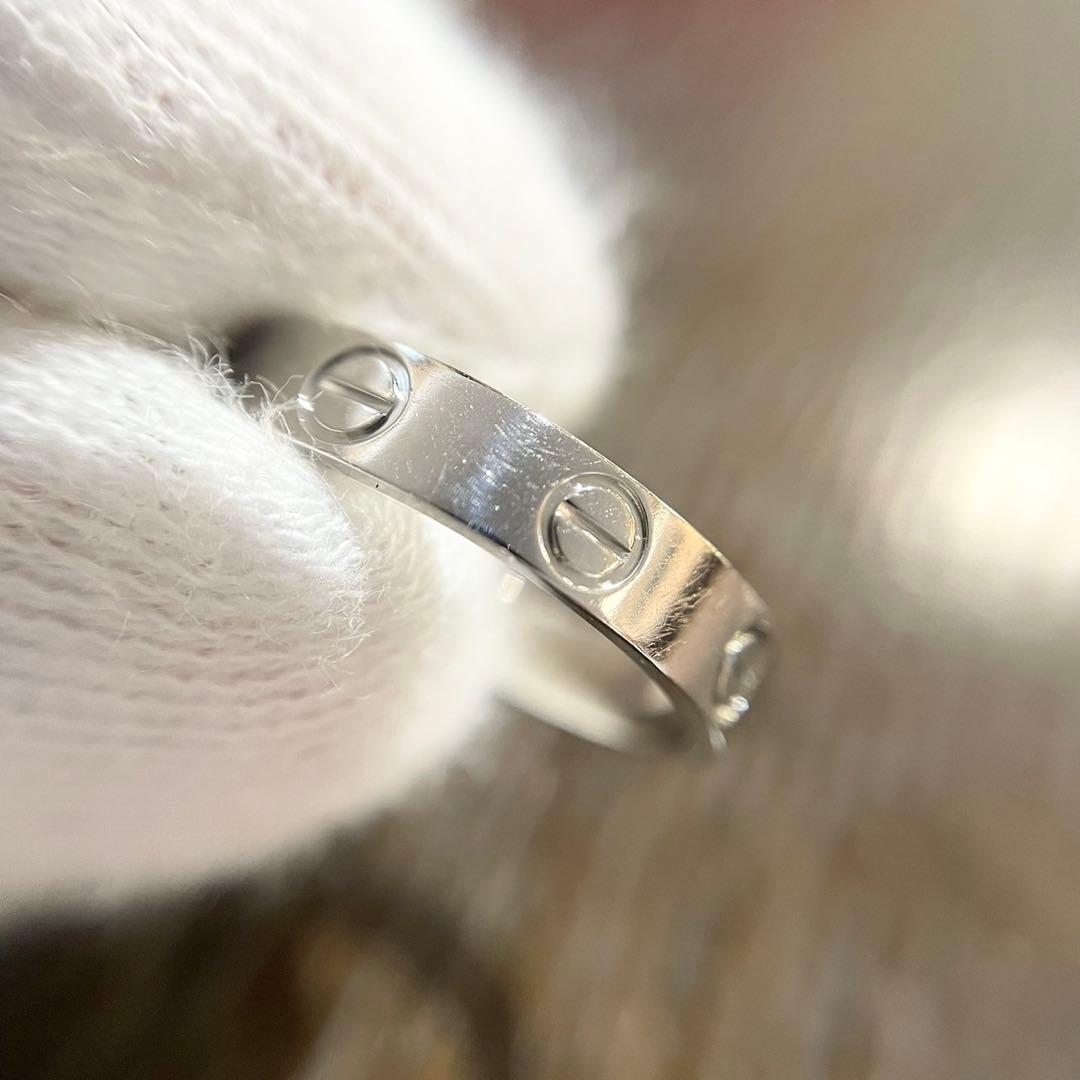 Cartier カルティエ ミニラブリング Pt950 プラチナ ラブリング