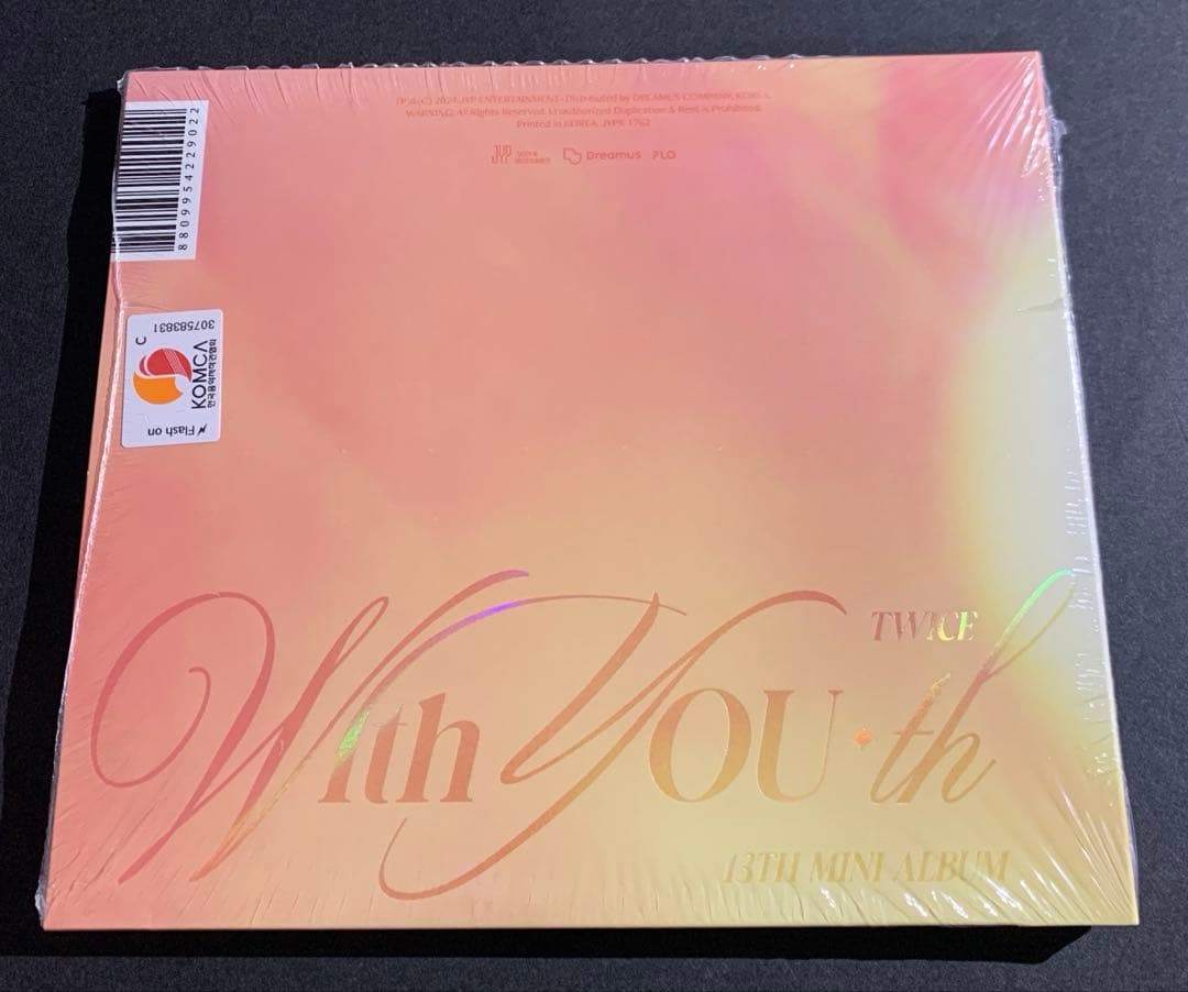 TWICE / With YOU-th 9枚セット 新品未開封