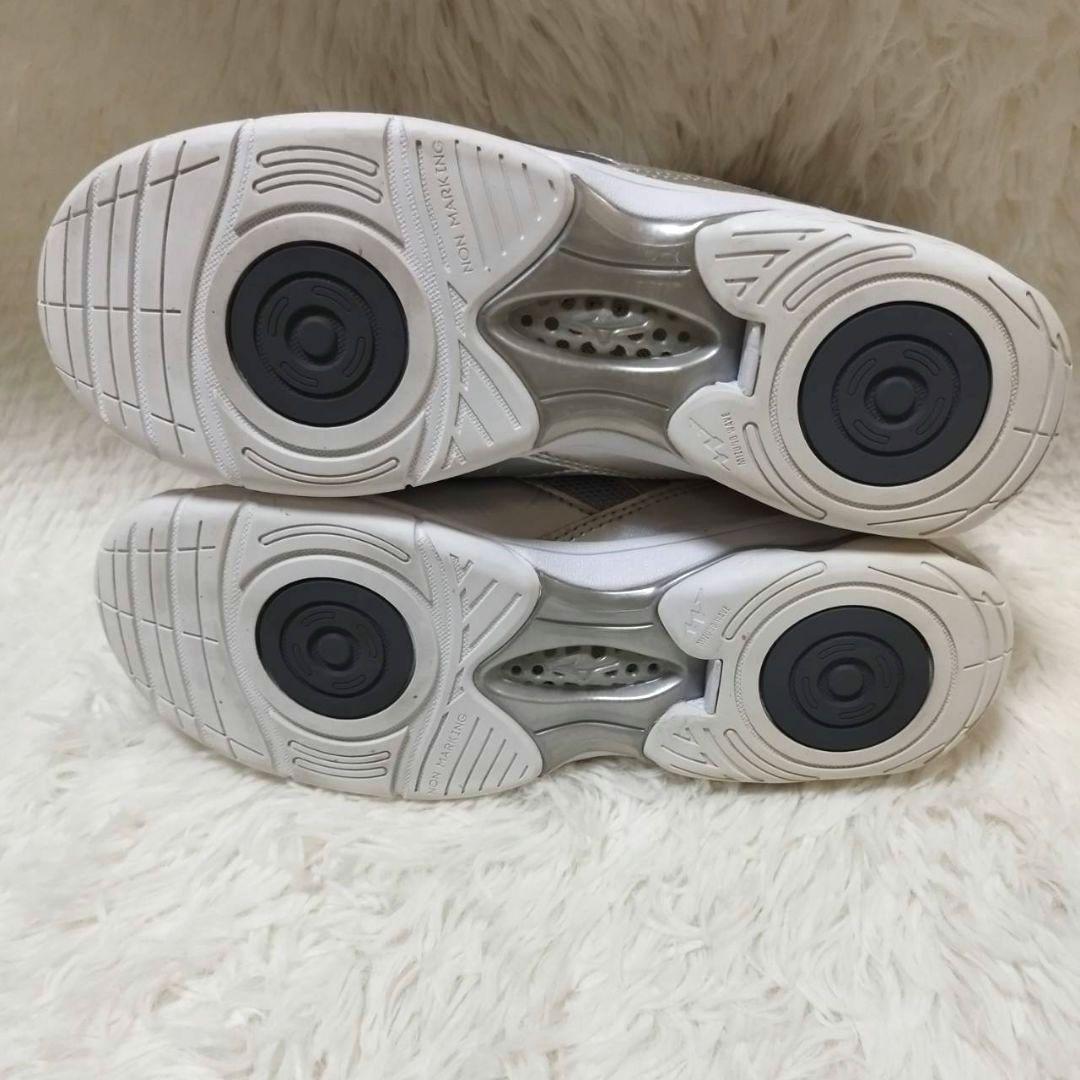 MIZUNO ミズノ ウェーブダイバースDE　シルバー　25.0cm　レアカラー