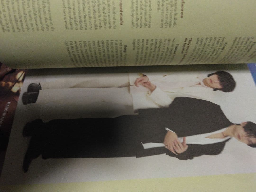 タイ雑誌　#legend thomaskong JossGawin