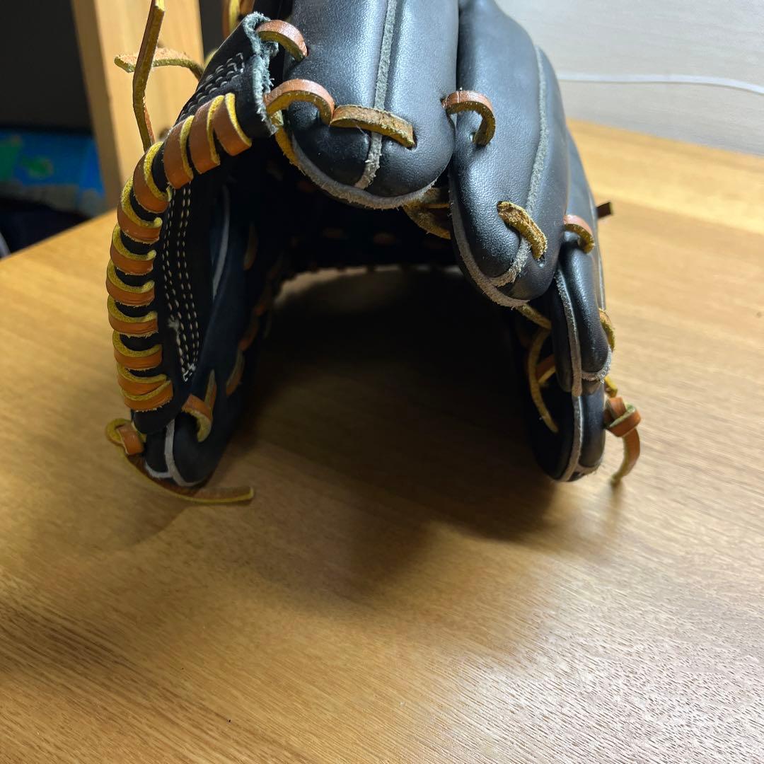 ザナック　内野手用　野球グローブ軟式用 黒 購入希望の方お値下げ対応可能です！