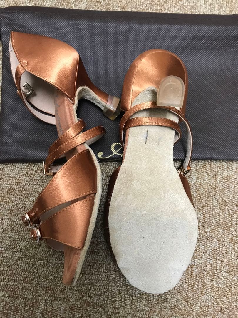 【ADS】【新品】ラテンシューズ21.5cm 3764