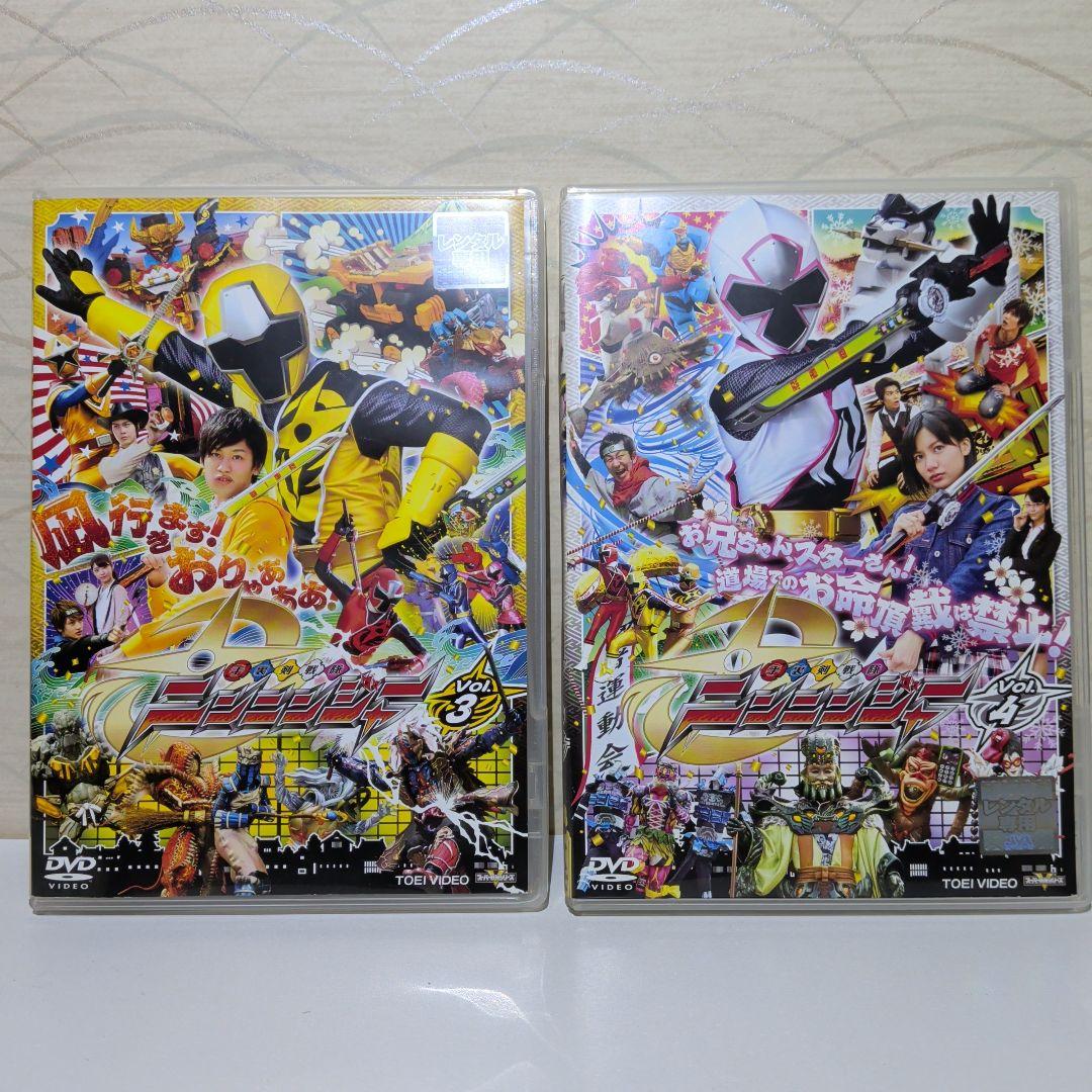 手裏剣戦隊 ニンニンジャー　DVD　10本セット