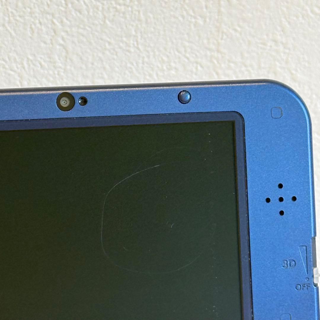 【訳ありジャンク】Newニンテンドー3DS LL メタリックブルー 3-036