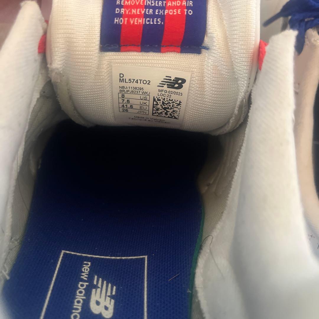 ニューバランス　FC東京　コラボスニーカー