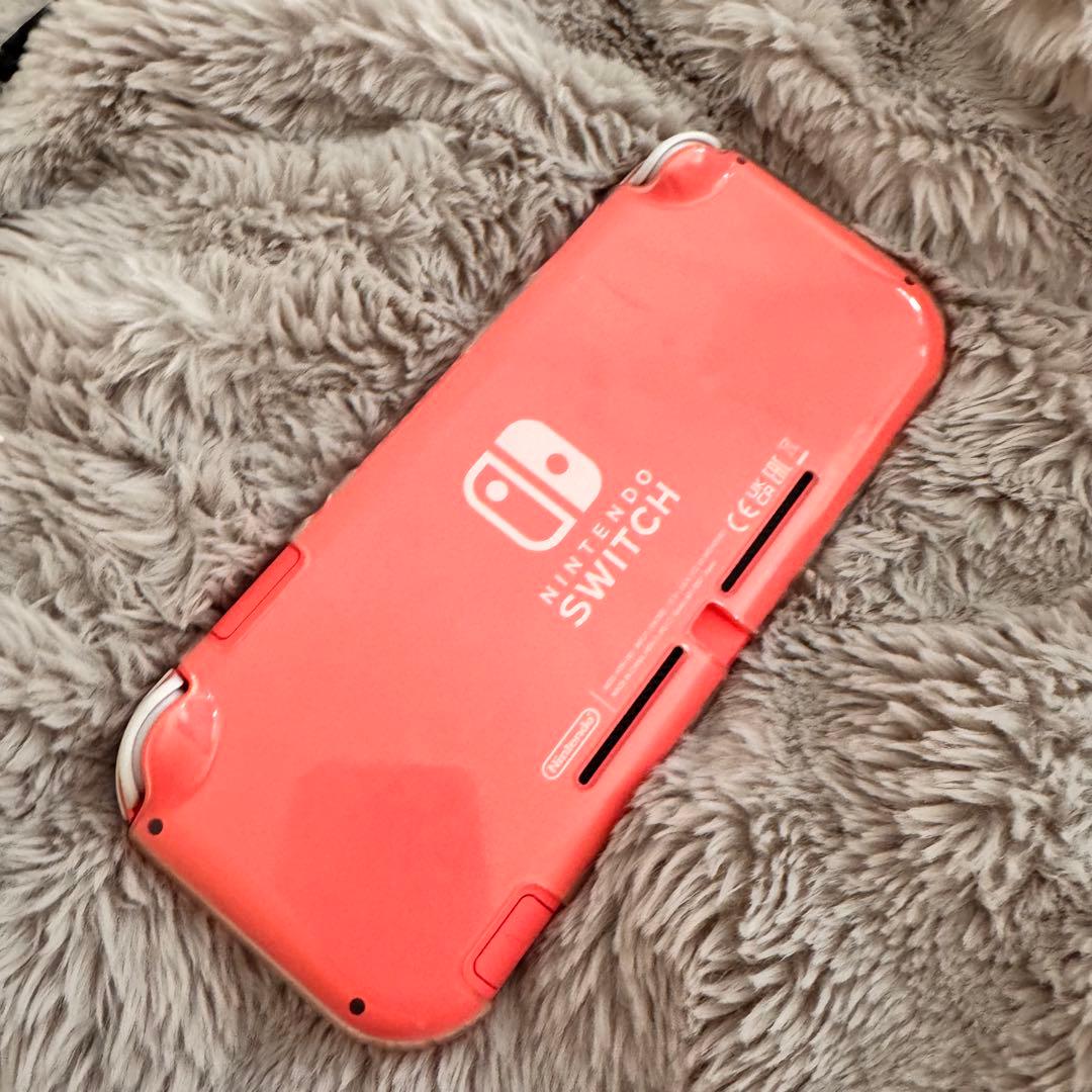 v*i様 Nintendo Switch Lite コーラルピンク 専用ケース付