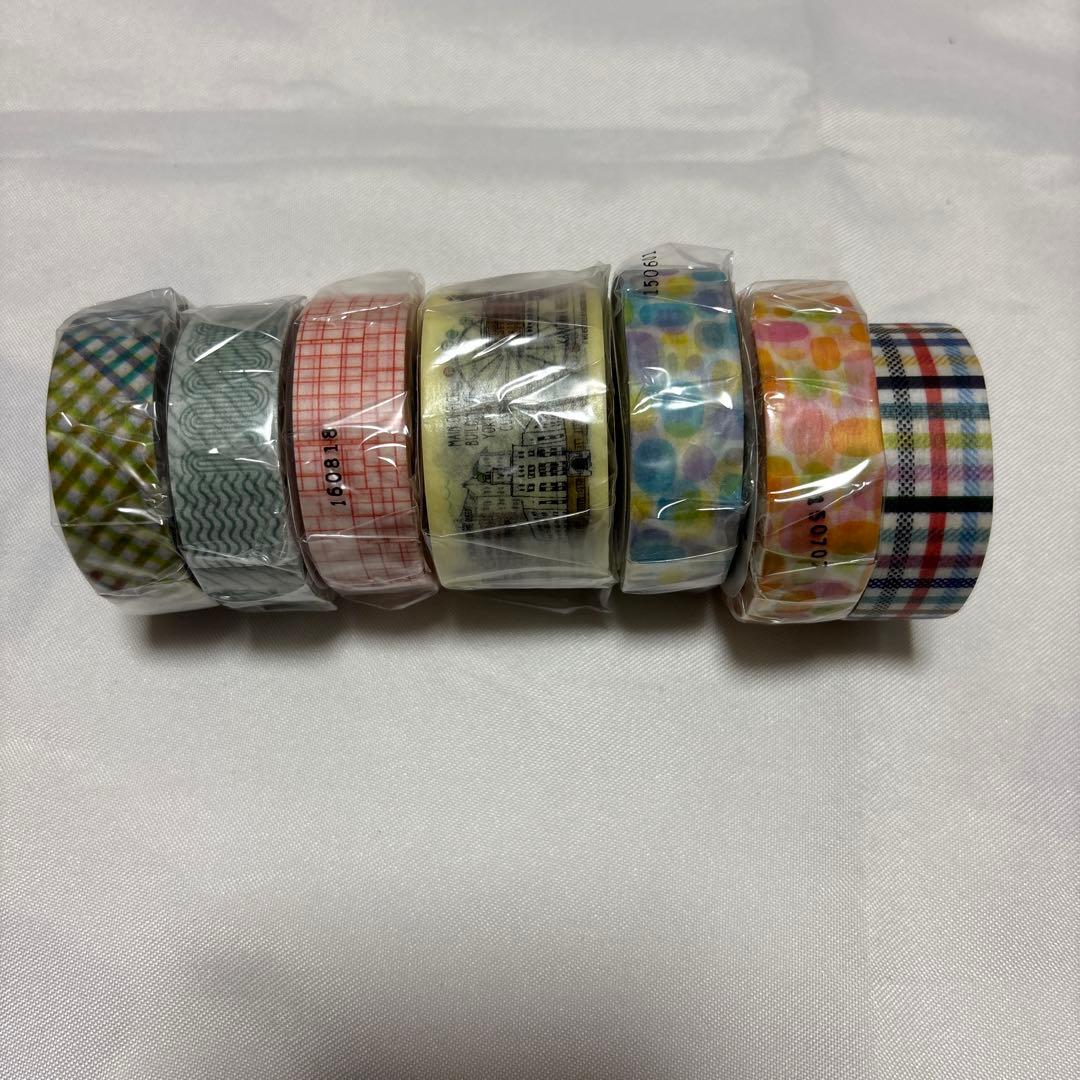 【限定＆新品】⑥マスキングテープセット　33セット(42本)ミニマステおまけ付き