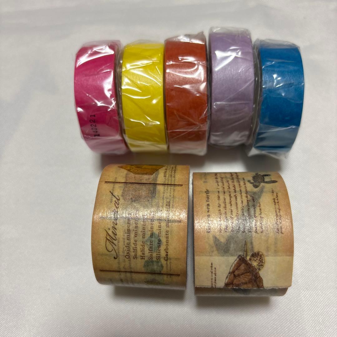 【限定＆新品】⑥マスキングテープセット　33セット(42本)ミニマステおまけ付き