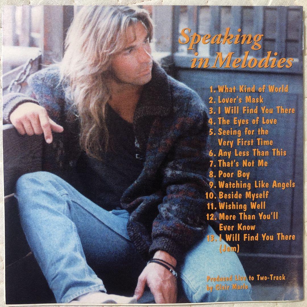 洋楽 Michael Ruff / Speaking In Melodies/ '99