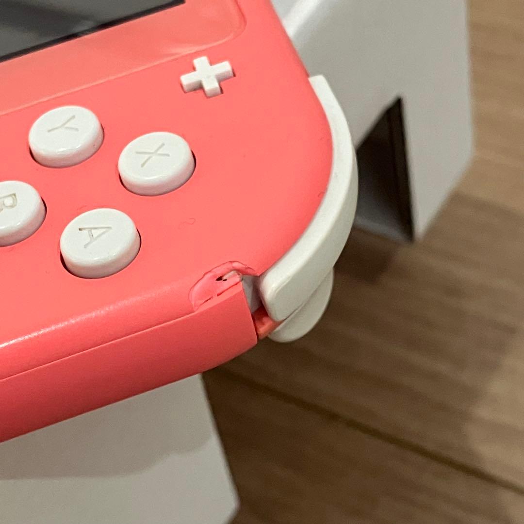 Nintendo Switch Lite コーラルピンク　箱付き