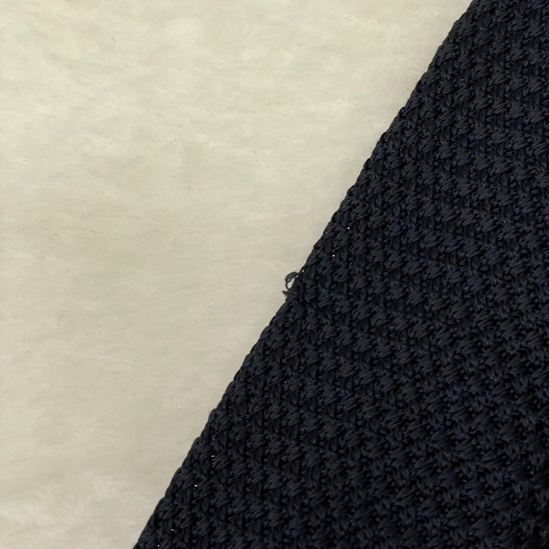 未使用級　PEARLY GATES ニット　メッシュ　ネイビー ジャケット