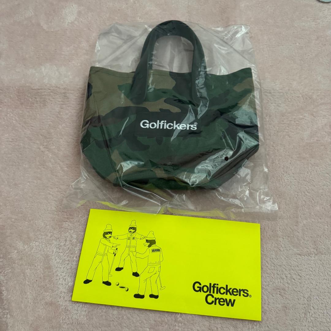Golfickers 迷彩トートバッグ