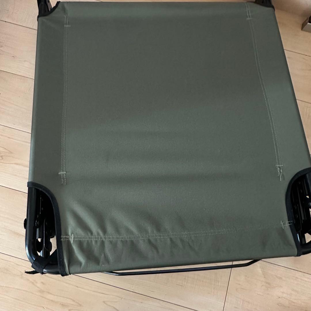 コールマン コット コンバータ　オリーブ　リクライニング