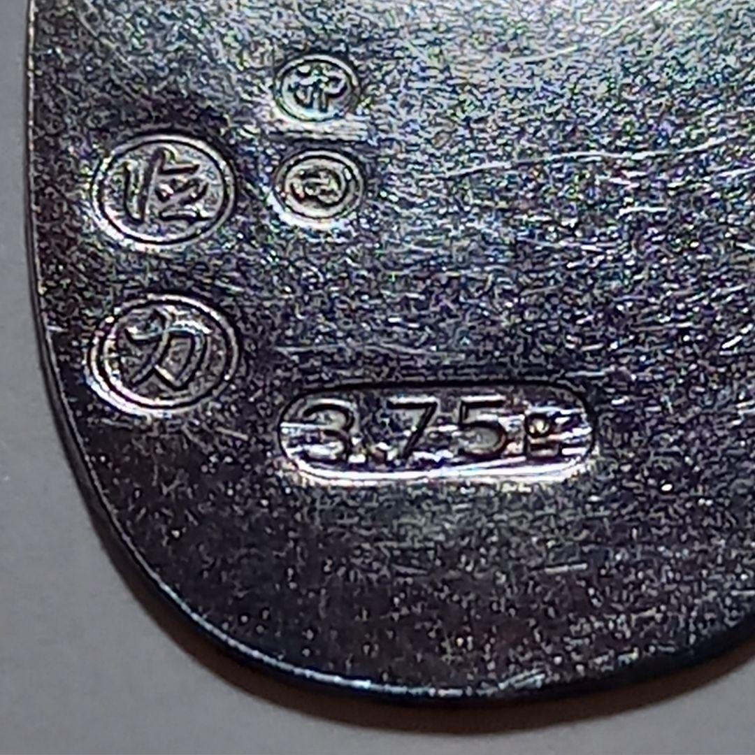 純銀 小判 徳力小判 3.75g 共箱入 桐箱