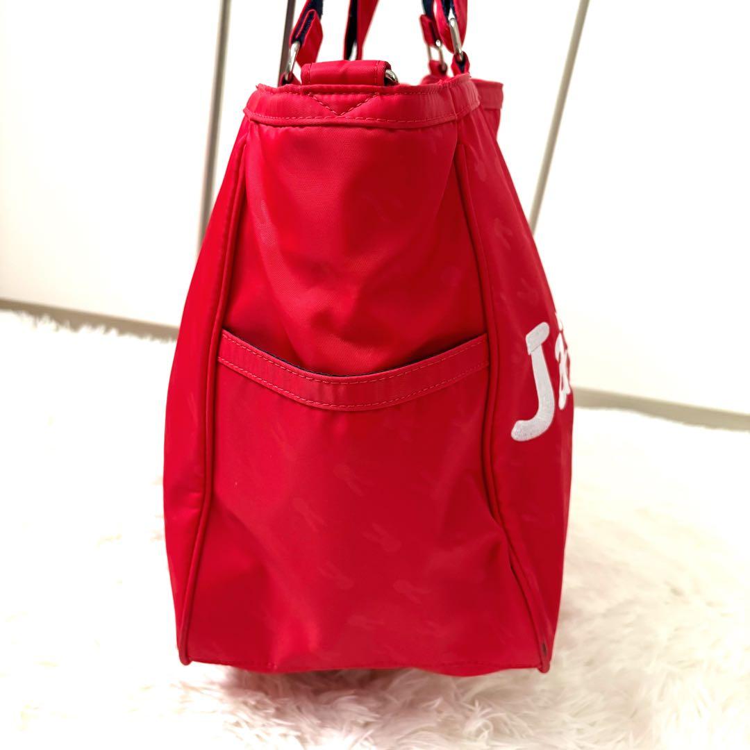 極美品☆ジャックバニー　ロッカーバッグ　2way パーリーゲイツ　ロゴ刺繍 総柄