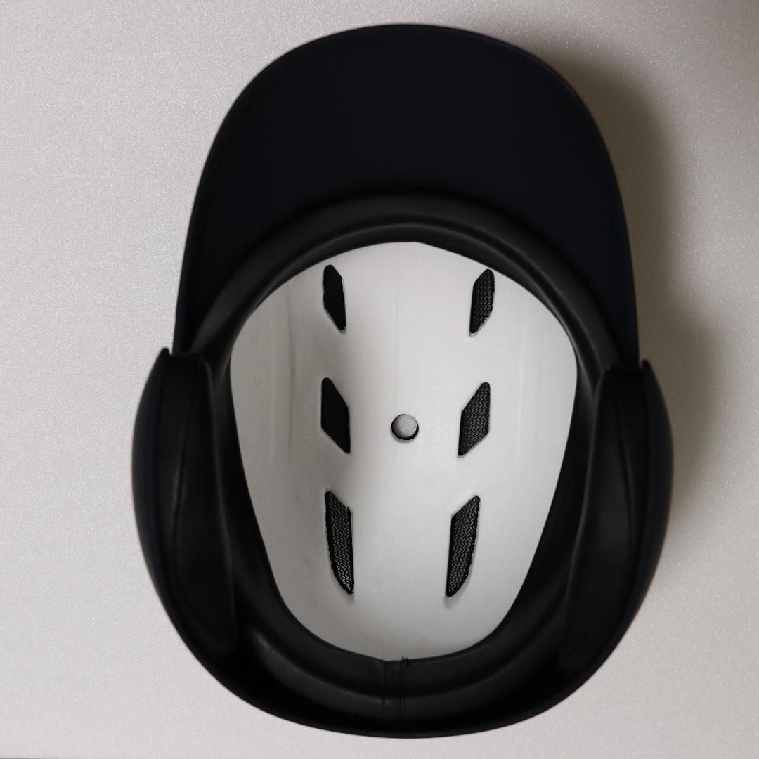 【未使用】ZETT マットネイビー 軟式用 ヘルメット 2個セット