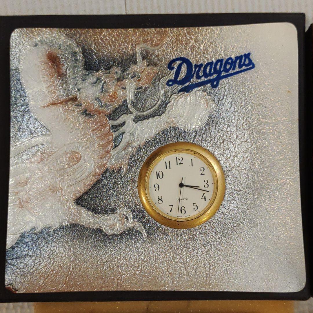 ドラゴンズ記念置時計（七宝焼）