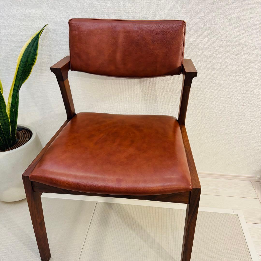 い*ん様 シギヤマ家具 ダイニング チェア 木製 天然木 ブラウン 北欧スタイル