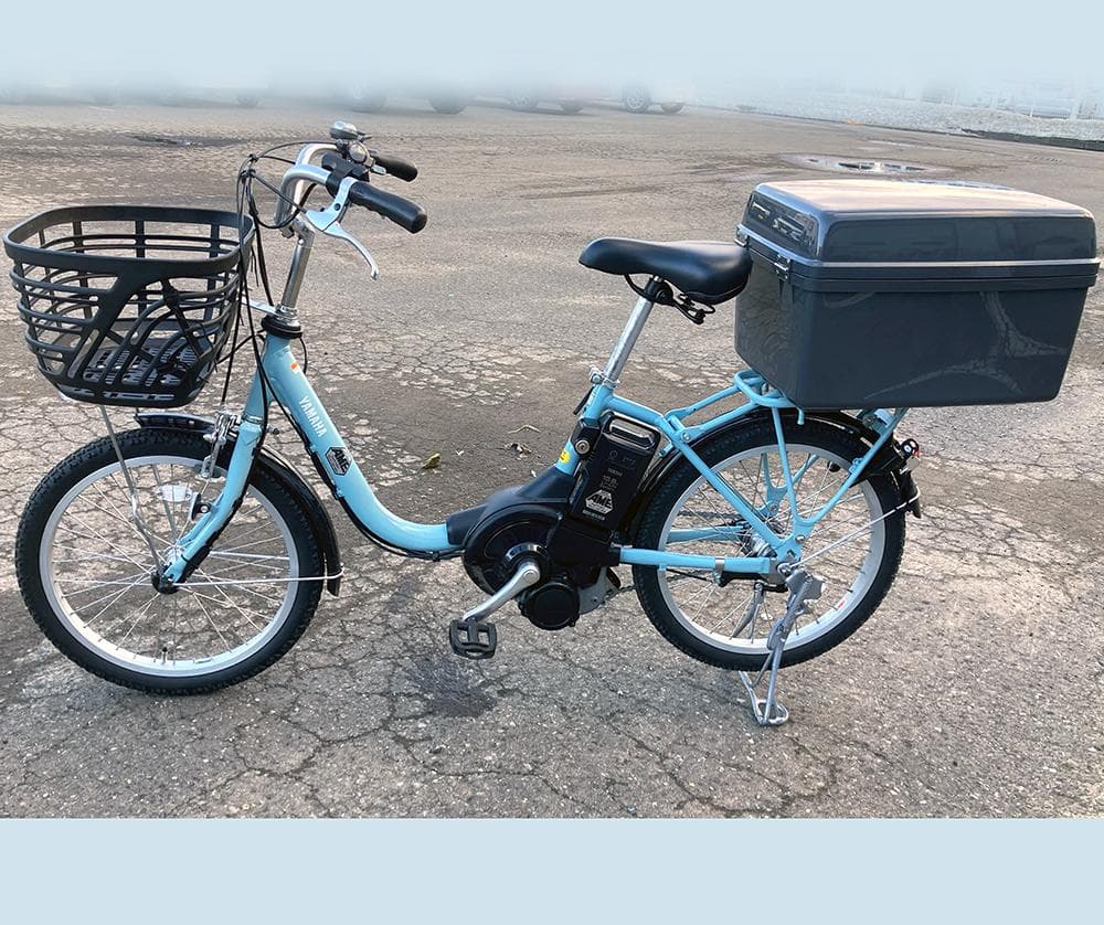 YAMAHA ◆ 電動アシスト自転車 PAS SION 20型 低床ママチャリ