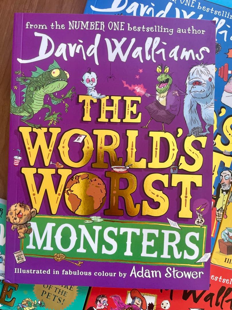 David Walliams「The World’s Worst」シリーズ7冊