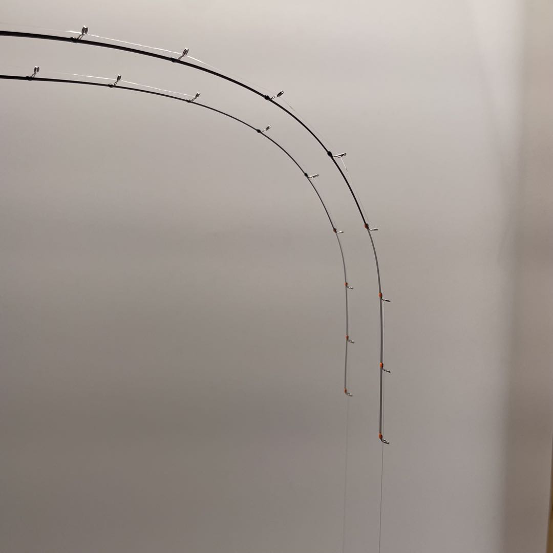 ワカサギ　ハンドメイドロッド　36cm 2本セット