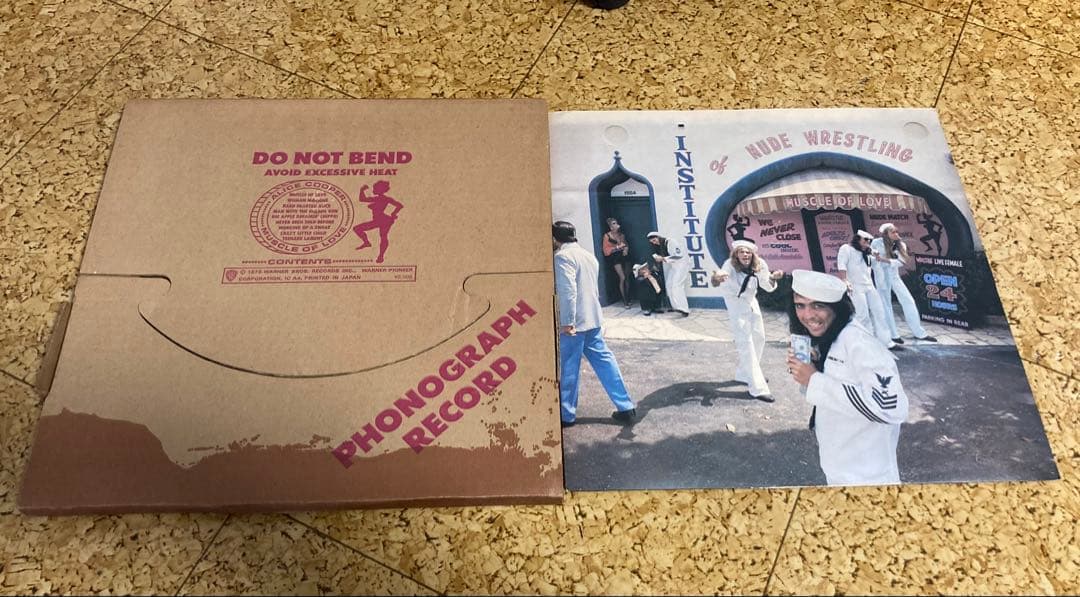 美品！！Alice Cooper Muscle of Love LP