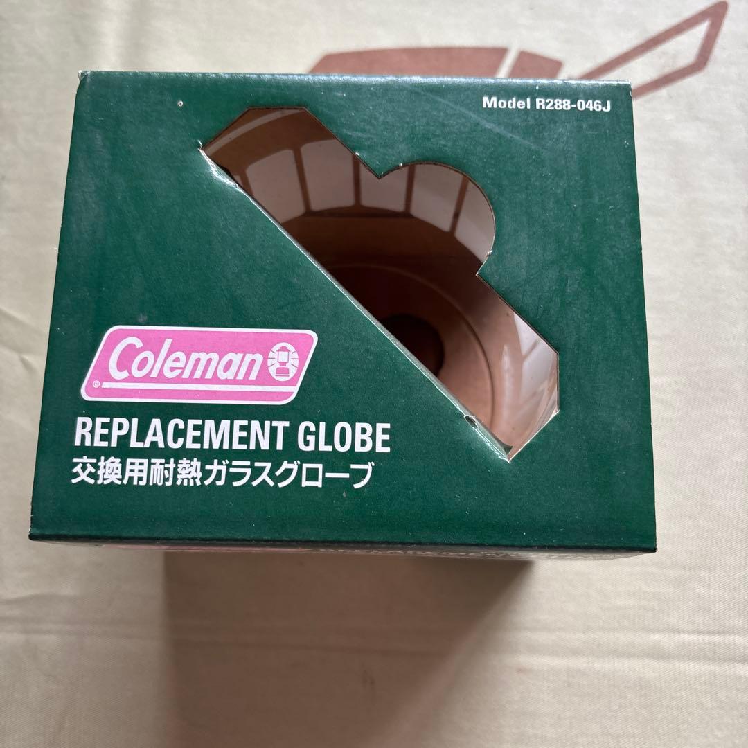 コールマン　ランタン　ほや　交換ガラスグローブ　USA ⑧