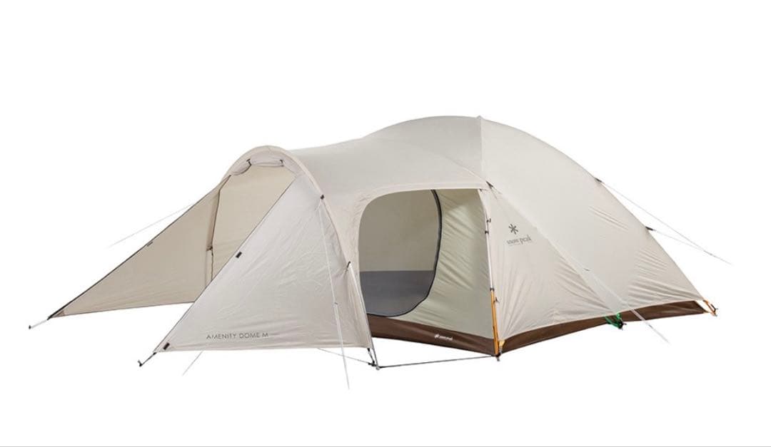 【美品】スノーピーク　テント　アメニティドームm アイボリー　　(2回使用)