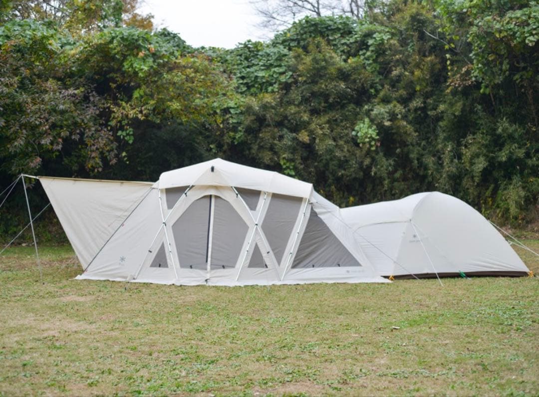 【美品】スノーピーク　テント　アメニティドームm アイボリー　　(2回使用)